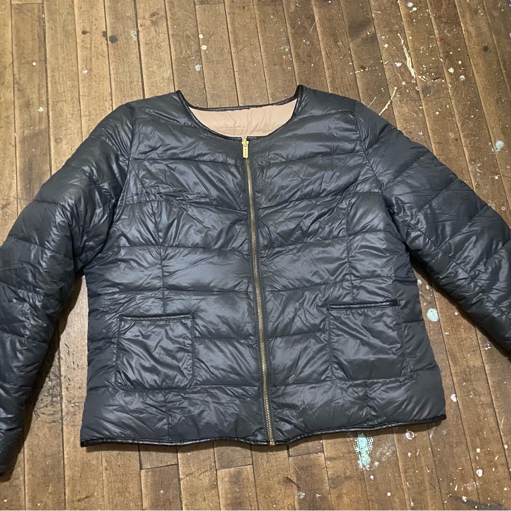 Calvin Klein reversible jacket super chic